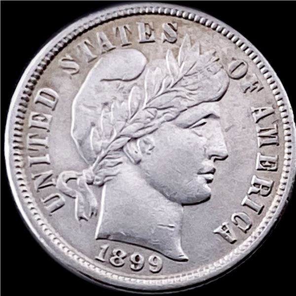 1899 Barber Dime CLOSELY UNCIRCULATED