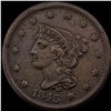 1843 Braided Hair Large Cent NEARLY UNCIRCULATED
