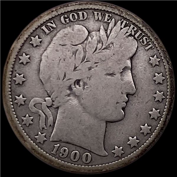 1900-O Silver Barber Half Dollar NICELY CIRCULATED
