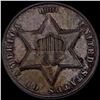 Image 1 : 1861 Silver Three-Cent Piece CLOSELY UNCIRCULATED