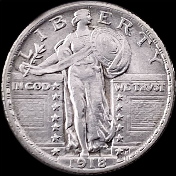 1918 Standing Liberty Quarter CLOSELY UNCIRCULATED