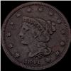 1841 Braided Hair Large Cent LIGHTLY CIRCULATED