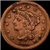 1850 Braided Hair Large Cent LIGHTLY CIRCULATED