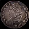 1826 Capped Bust Half Dollar LIGHTLY CIRCULATED