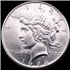 Image 1 : 1926 Peace Silver Dollar CLOSELY UNCIRCULATED