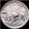 Image 2 : 1927 Silver Battle of Bennington Half Dollar CLOSELY UNCIRCULATED