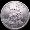 1876 Trade Dollar NEARLY UNCIRCULATED