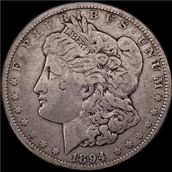 1894-O Silver Morgan Dollar LIGHTLY CIRCULATED