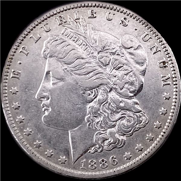 1886-O Silver Morgan Dollar NEARLY UNCIRCULATED