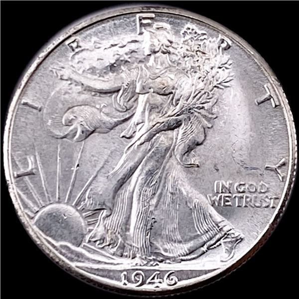 1946 Silver Half Dollar (Walking Liberty) CHOICE BU