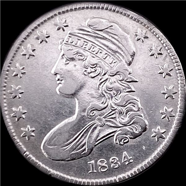 1834 Capped Bust Half Dollar CLOSELY UNCIRCULATED