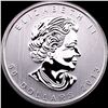 Image 1 : 2013 Platinum 1 oz Canadian Maple Leaf $50 SUPERB GEM BU