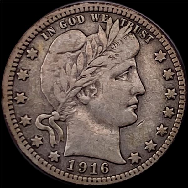 1916-D Silver Barber Quarter NEARLY UNCIRCULATED