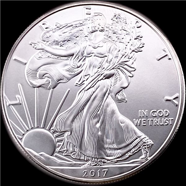 2017 1 oz Silver American Eagle $1 SUPERB GEM BU