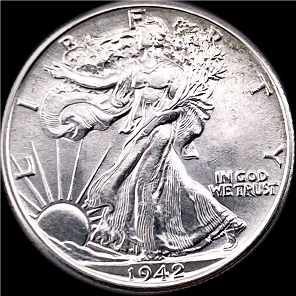 1942 Silver Walking Liberty Half Dollar UNCIRCULATED