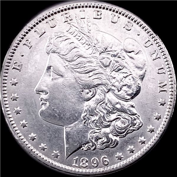 1896 Silver Morgan Dollar CLOSELY UNCIRCULATED