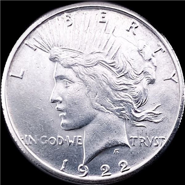 1922 Silver Peace Dollar CLOSELY UNCIRCULATED