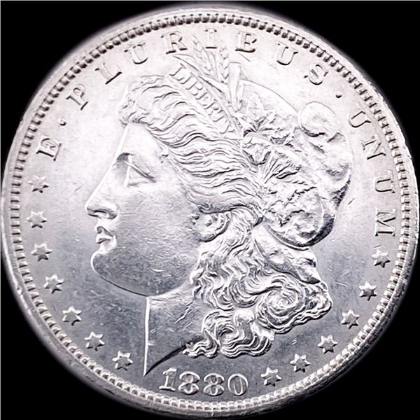 1880-CC Silver Morgan Dollar CLOSELY UNCIRCULATED