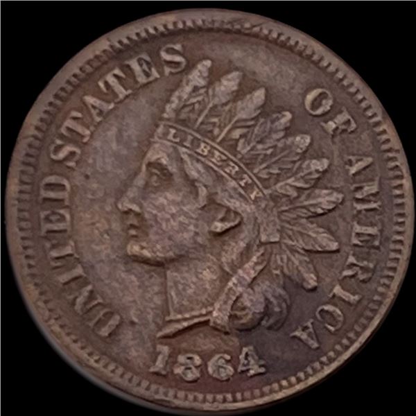 1864 Bronze Indian Head Cent CLOSELY UNCIRCULATED