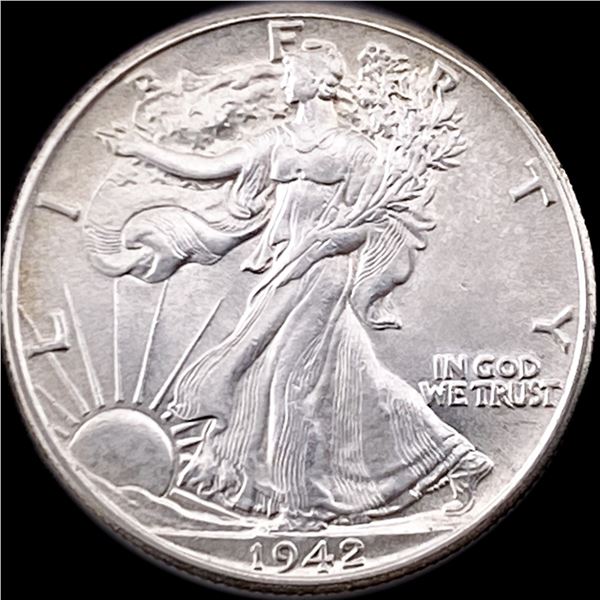 1942 Silver Half Dollar (Walking Liberty) UNCIRCULATED