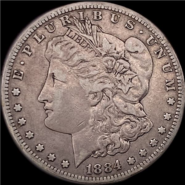 1884-S Silver Morgan Dollar LIGHTLY CIRCULATED