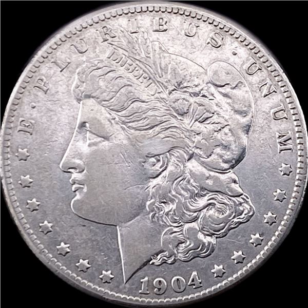 1904-S Silver Morgan Dollar NEARLY UNCIRCULATED