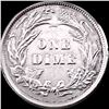 Image 2 : 1892 Silver Barber Dime CLOSELY UNCIRCULATED