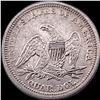 Image 2 : 1858 Silver Seated Liberty Quarter CLOSELY UNCIRCULATED