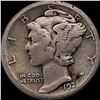 1924-D Silver Mercury Dime LIGHTLY CIRCULATED