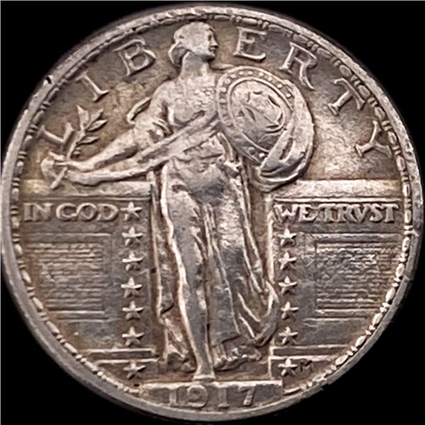 1917 Type 1 Standing Liberty Quarter CLOSELY UNCIRCULATED