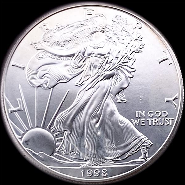 1998 1 oz Silver American Eagle $1 SUPERB GEM BU