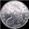 Image 1 : 1830 Capped Bust Half Dollar NEARLY UNCIRCULATED