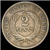 Image 1 : 1869 Bronze Two-Cent Piece LIGHTLY CIRCULATED