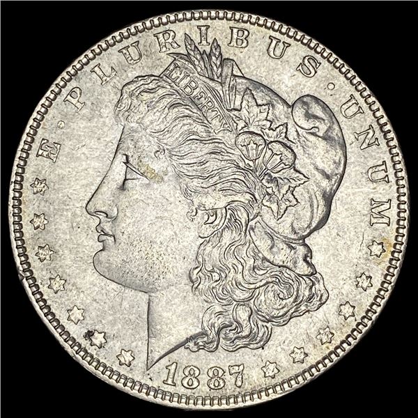 1887 Morgan Silver Dollar CHOICE BU