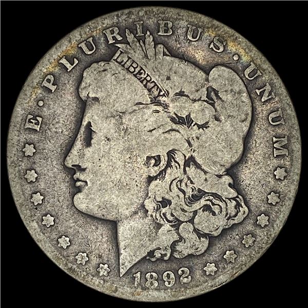 1892-S Silver Morgan Dollar NICELY CIRCULATED