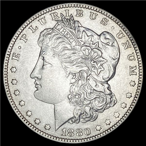 1880 Morgan Silver Dollar CLOSELY UNCIRCULATED