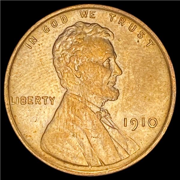 1910 Lincoln Wheat Cent CLOSELY UNCIRCULATED