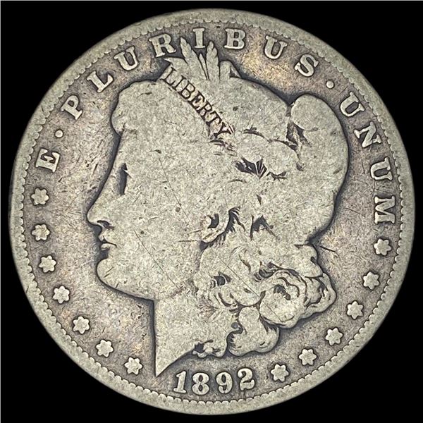 1892-S Silver Morgan Dollar NICELY CIRCULATED