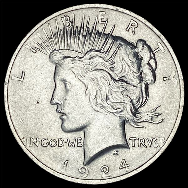 1924 Silver Peace Dollar UNCIRCULATED