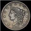 Image 1 : 1838 Coronet Head Large Cent CLOSELY UNCIRCULATED