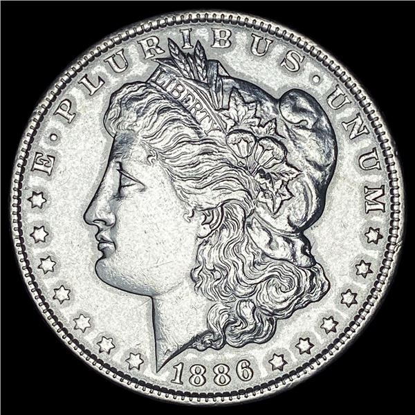 1886 Morgan Silver Dollar CLOSELY UNCIRCULATED