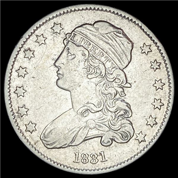 1831 Capped Bust Silver Quarter CLOSELY UNCIRCULATED