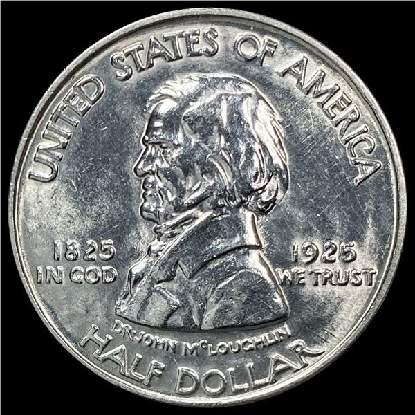 1925 Silver Half Dollar Fort Vancouver UNCIRCULATED