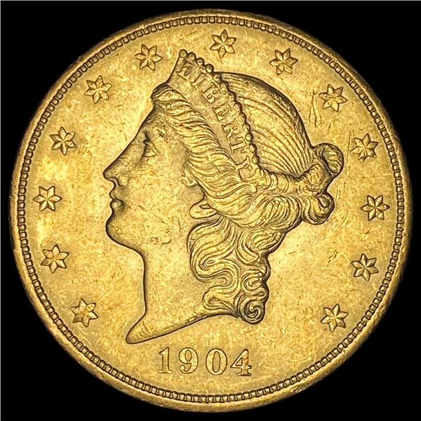 1904 Liberty Head Double Eagle $20 Gold UNCIRCULATED