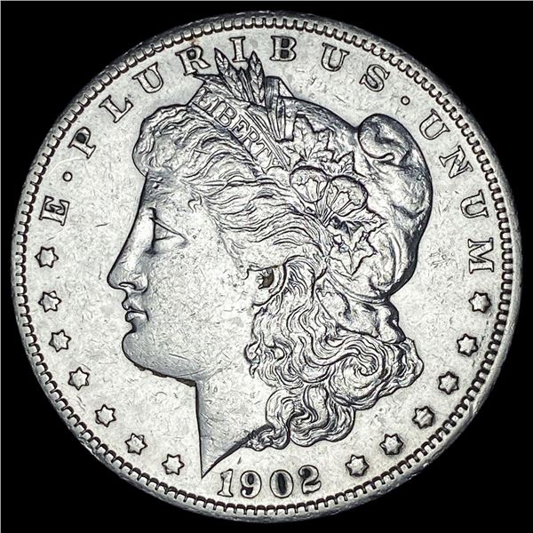 1902-S Silver Morgan Dollar CLOSELY UNCIRCULATED