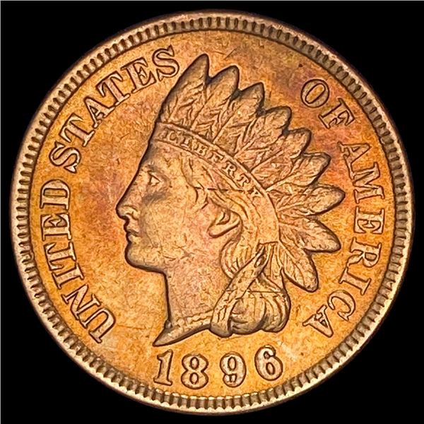 1896 Indian Head Cent CLOSELY UNCIRCULATED