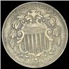 Image 2 : 1867 Shield Nickel NEARLY UNCIRCULATED