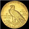 Image 2 : 1909 Indian Head Gold $2.50 Quarter Eagle CLOSELY UNCIRCULATED