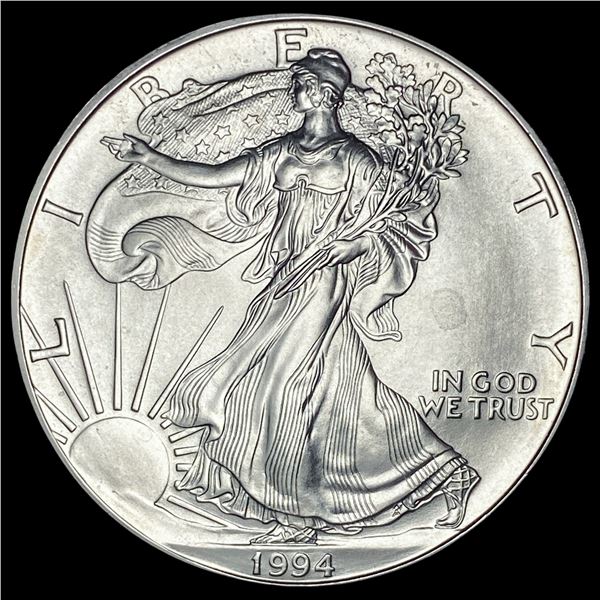 1994 Silver American Eagle $1 SUPERB GEM BU