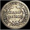 Image 2 : 1844 Seated Liberty Half Dime LIGHTLY CIRCULATED